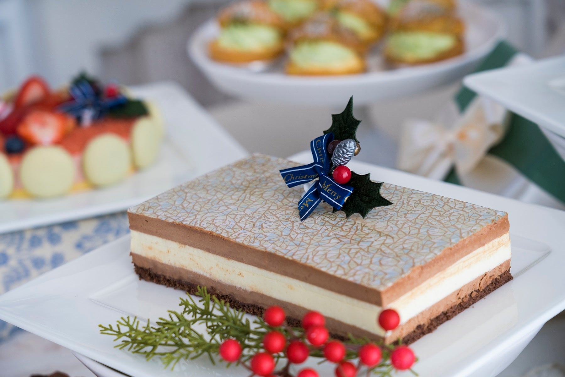 「チョコレートとミントのムース」イメージ