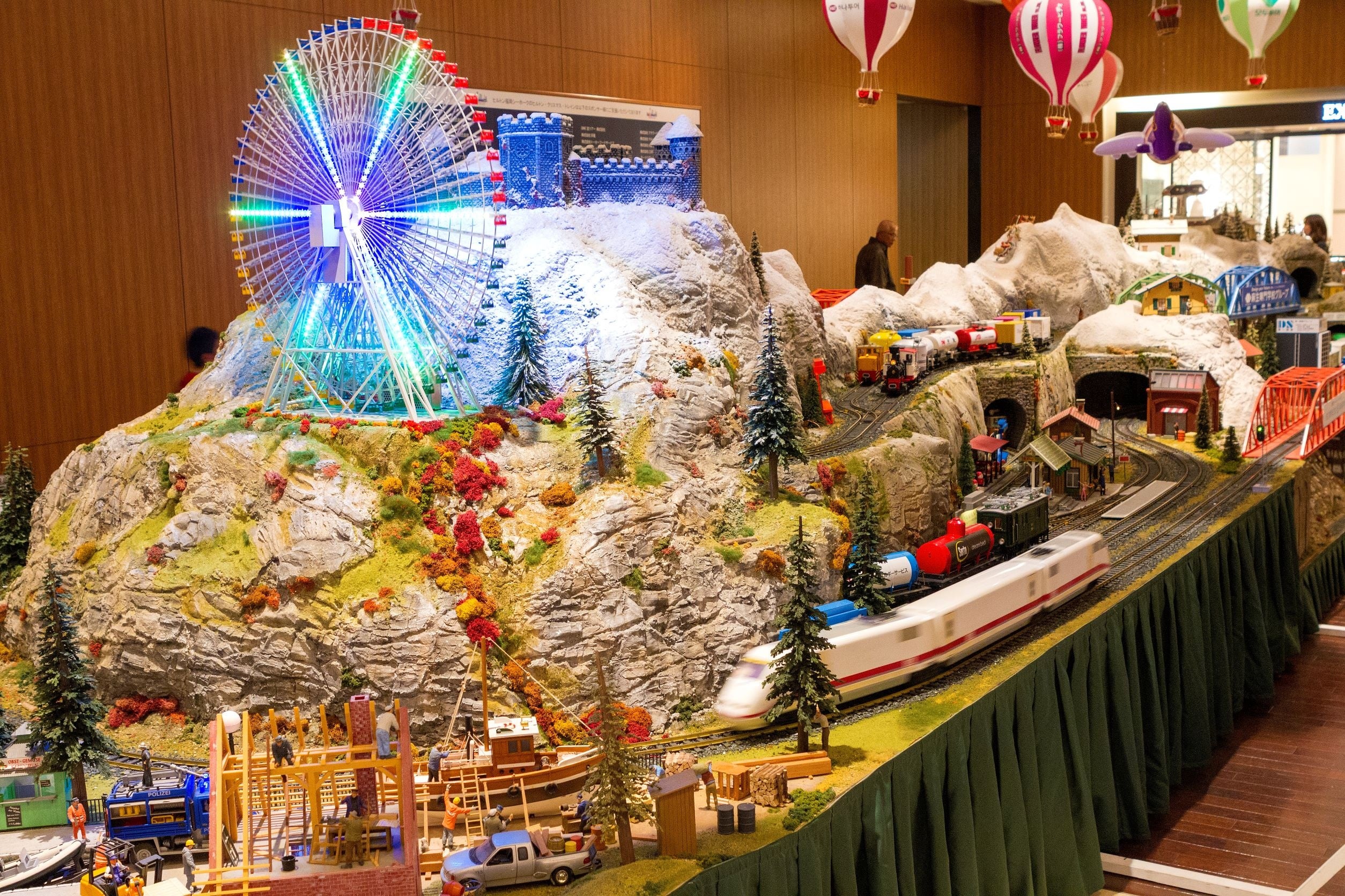 「ヒルトン・クリスマス・トレイン」イメージ