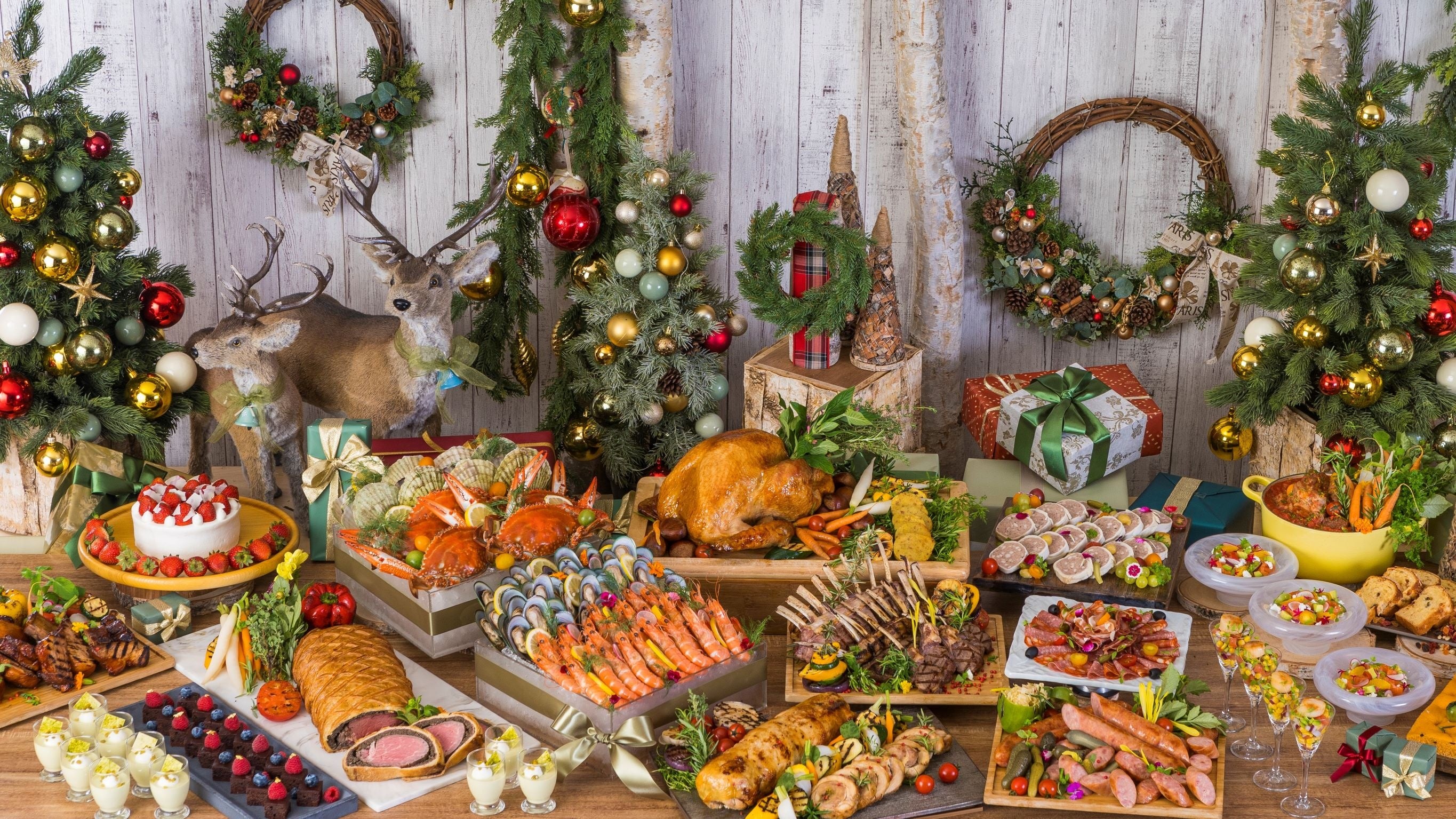 「2022 クリスマス＆ニューイヤースペシャルビュッフェ」イメージ