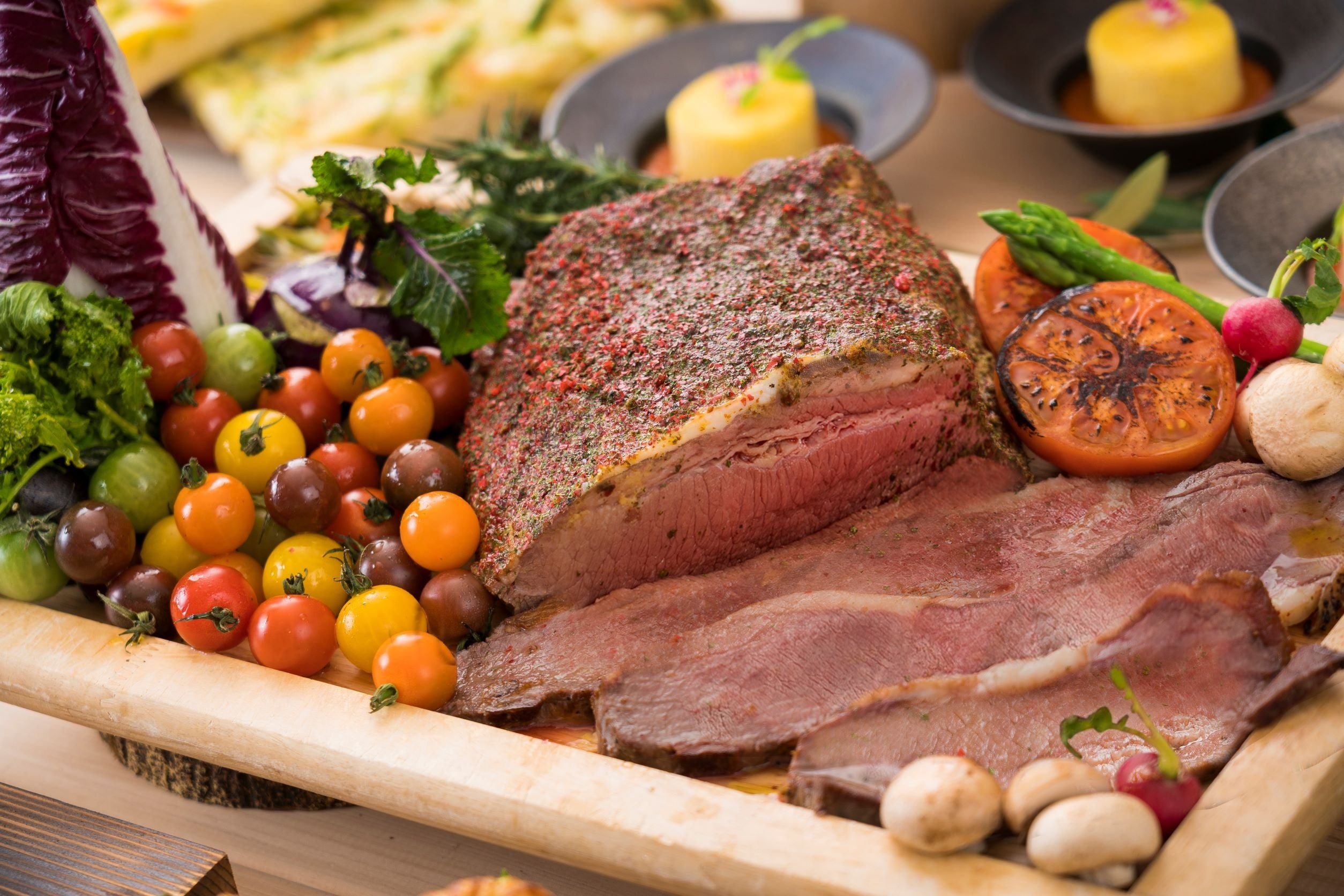 「オーガニックビーフサーロインのロースト」イメージ