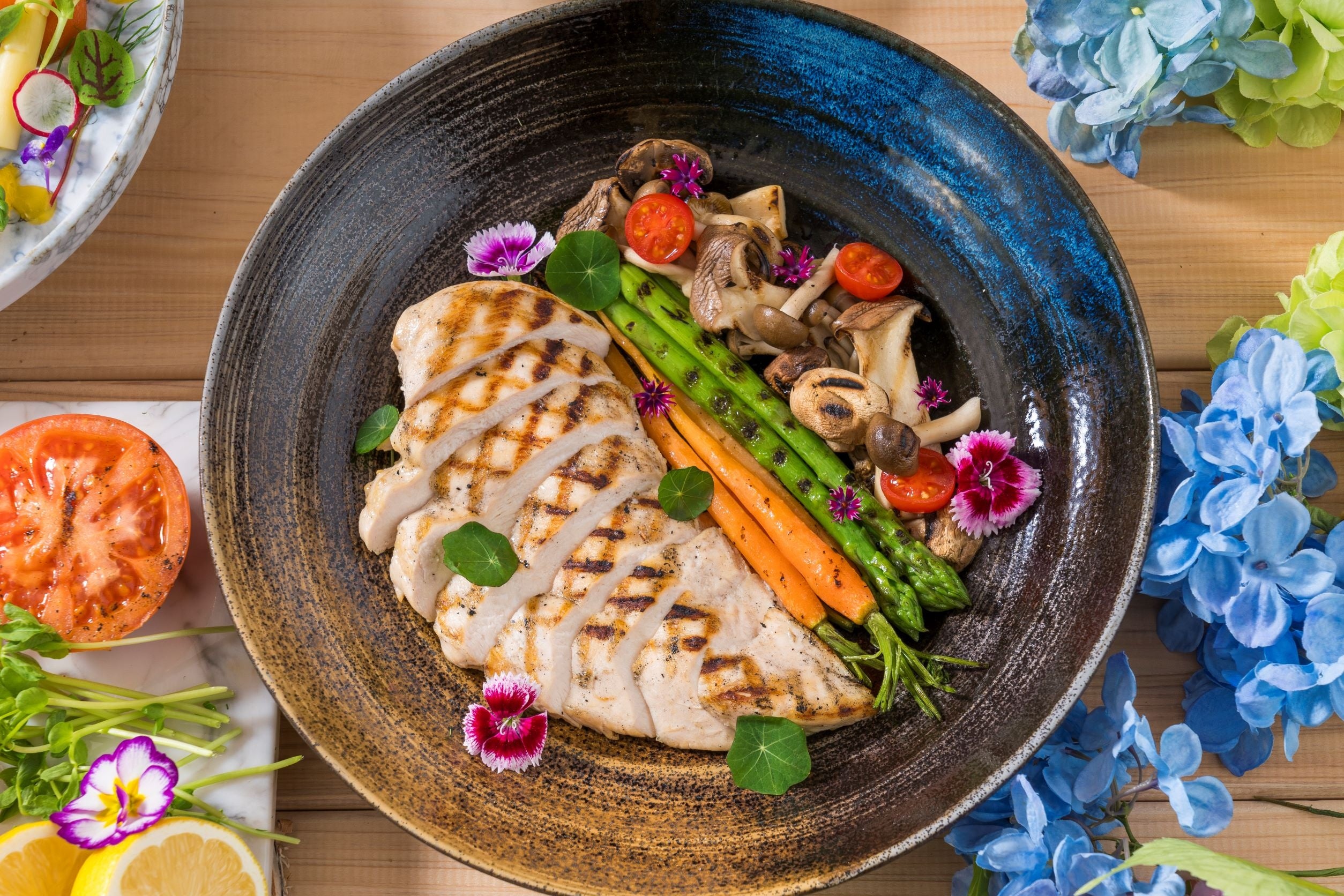 グリルチキンと春野菜 イメージ
