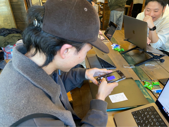 　　　　　　　　1年分の100枚以上の溜まったレシート・領収書を持参した方も