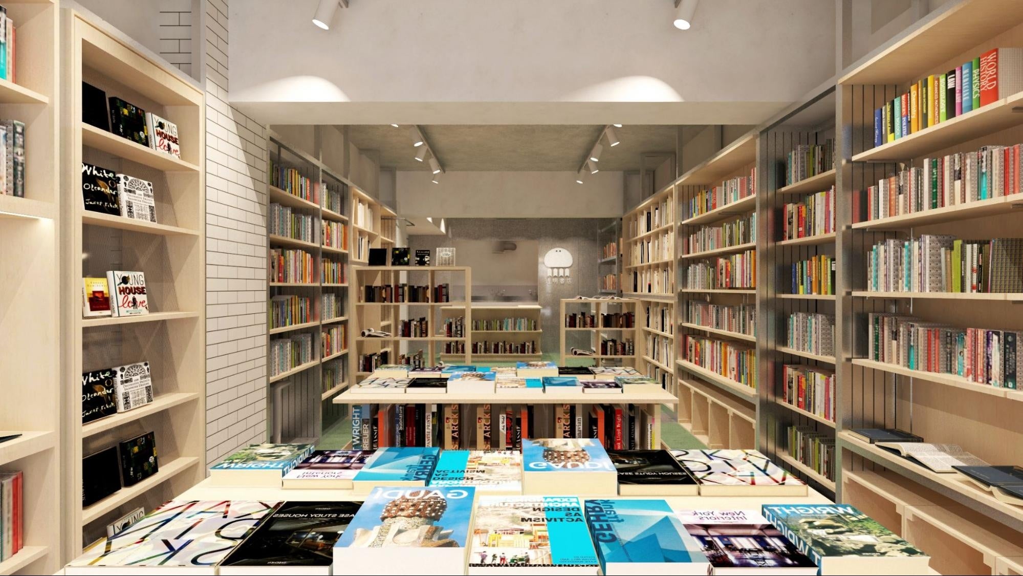                                                                       ▲「透明書店」イメージ