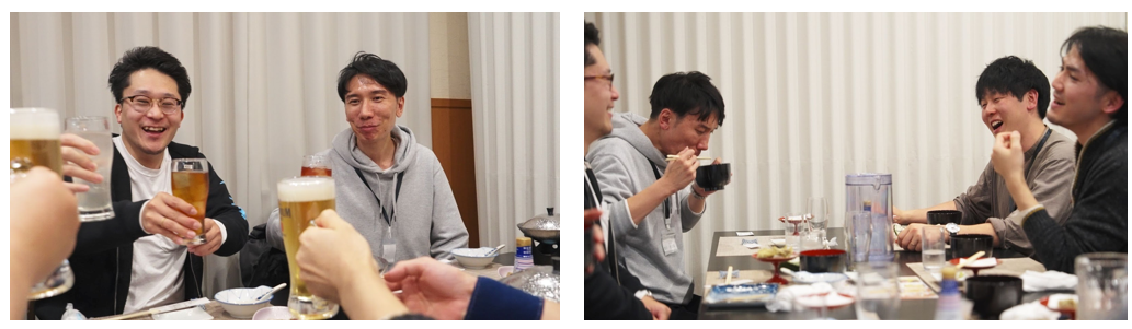 懇親会を楽しむ参加者の皆さん