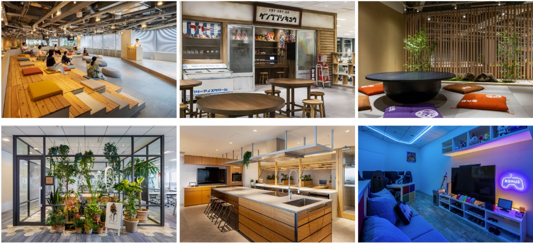 遊び心いっぱいのfreee大崎オフィス(オフィスツアーで全て回ることができない場合があります)