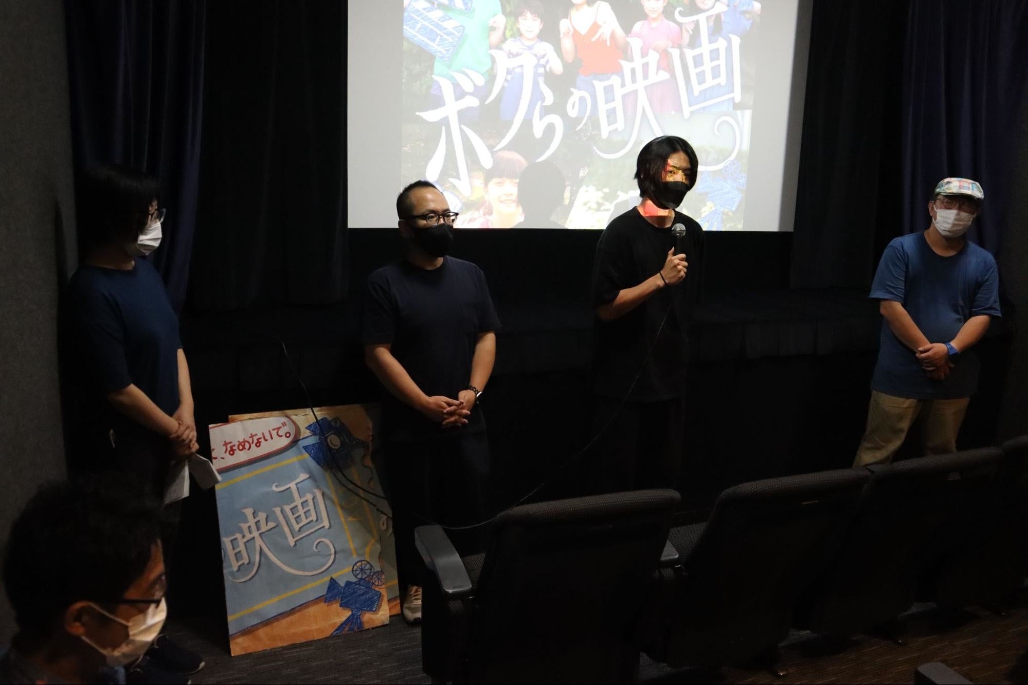 左；諸江亮監督　中央：八重樫風雅監督　右；菱沼康介監督