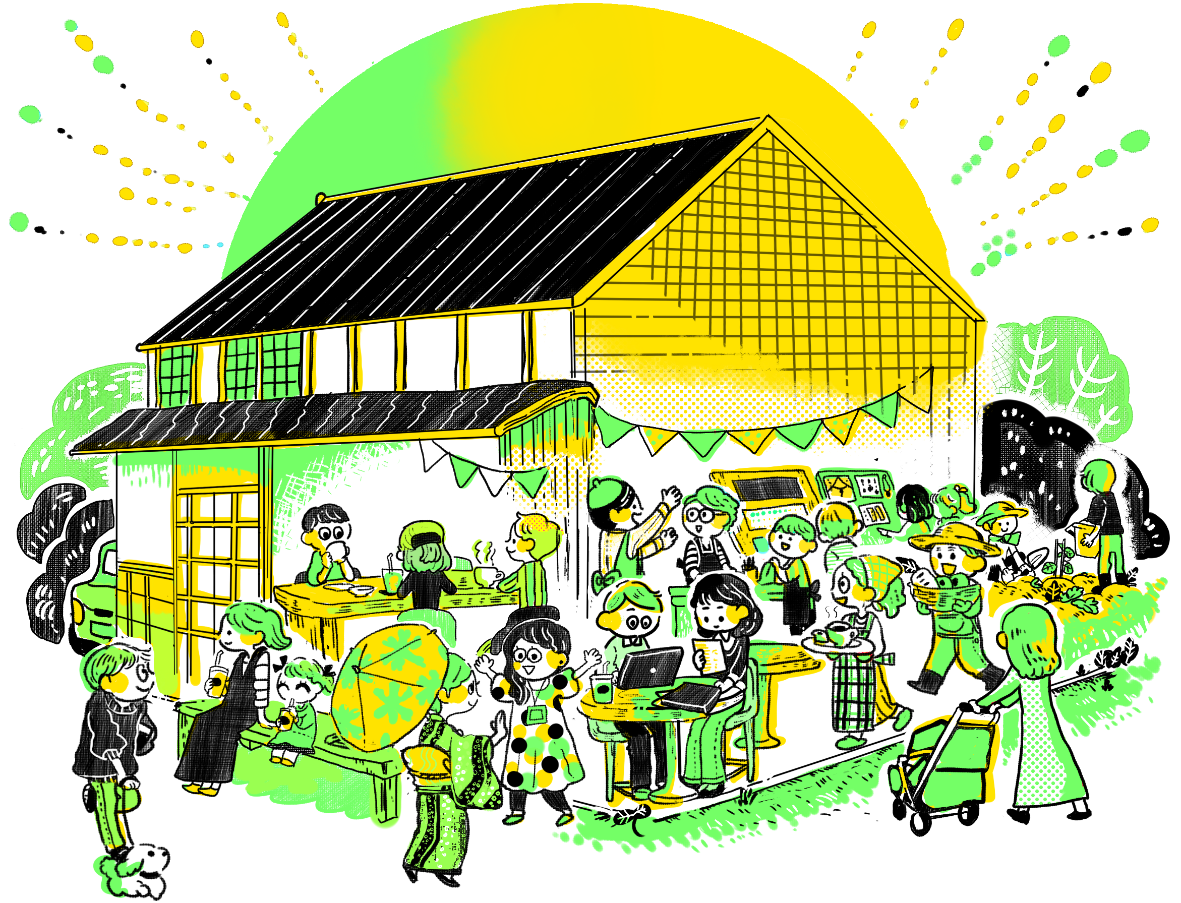 メインビジュアル（イラスト 奥村ちひ）