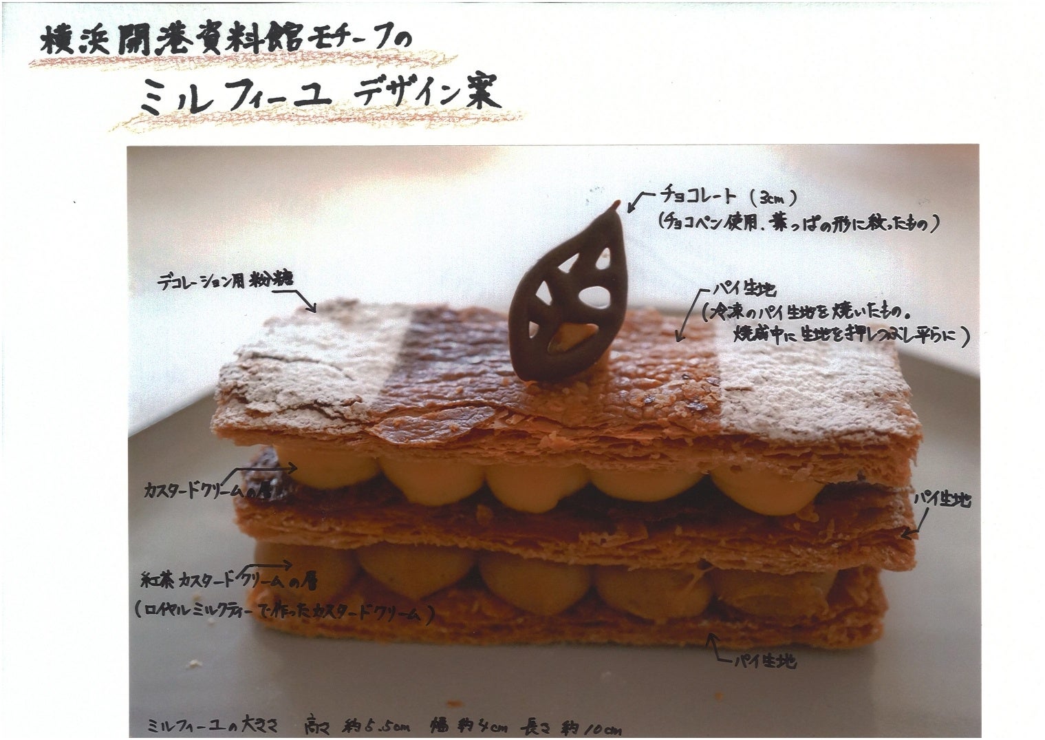 ミュージアムスイーツ「“たまくすの木”ロイヤルミルクティーの