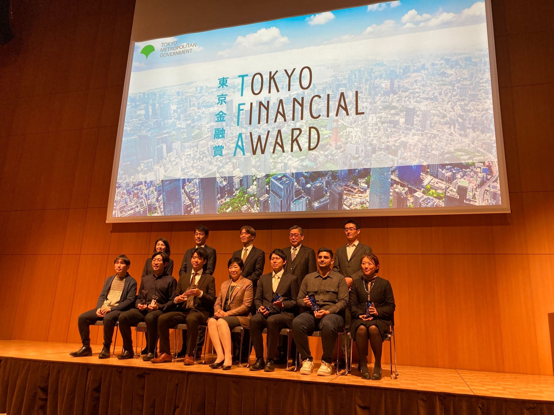 受賞企業の皆様と