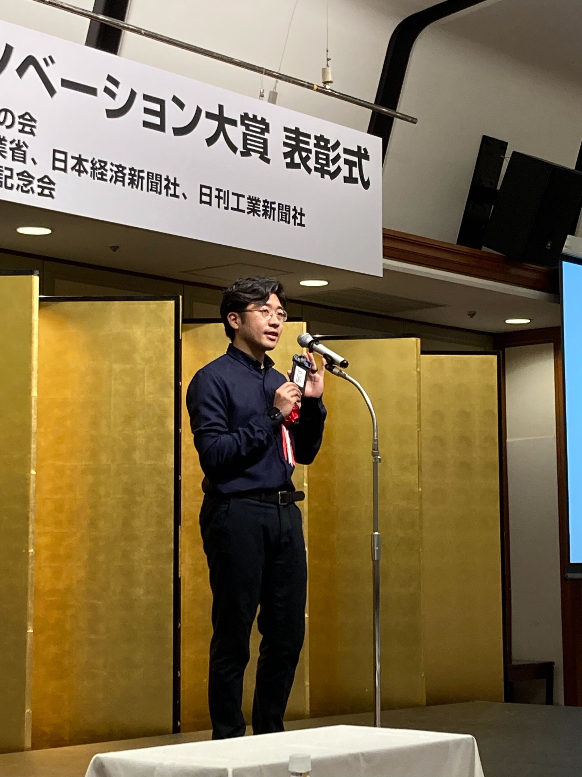 代表・清水のスピーチ