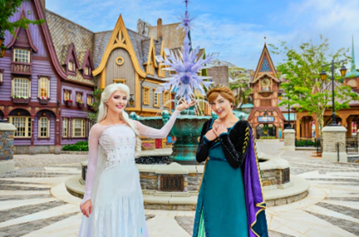 香港ディズニー★アナ雪 ストローハット 香港ディズニーランド・リゾート、世界初・最大規模の「アナと雪