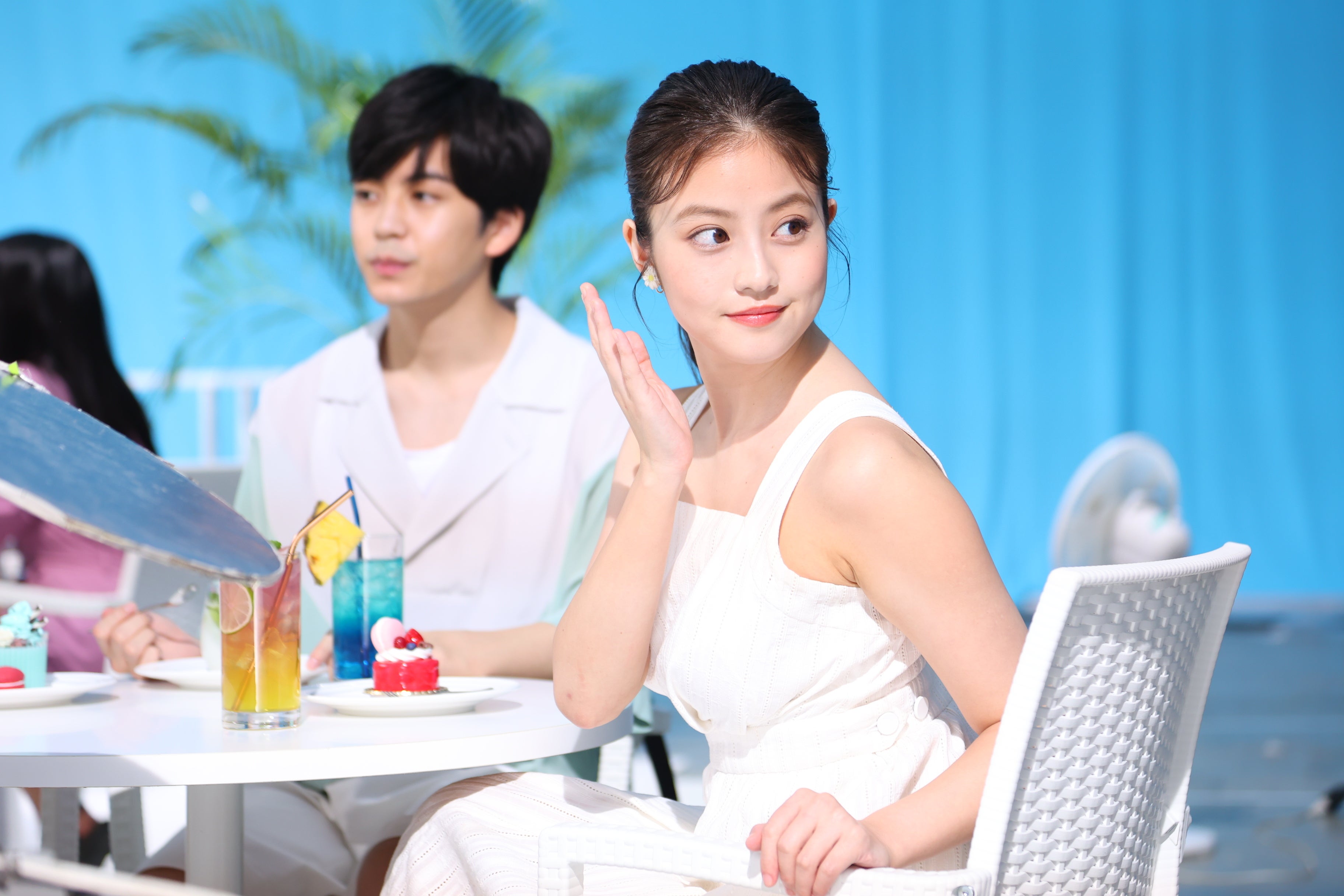 サンカット®』新ミューズに今田美桜さんが就任！真っ白なワンピース姿