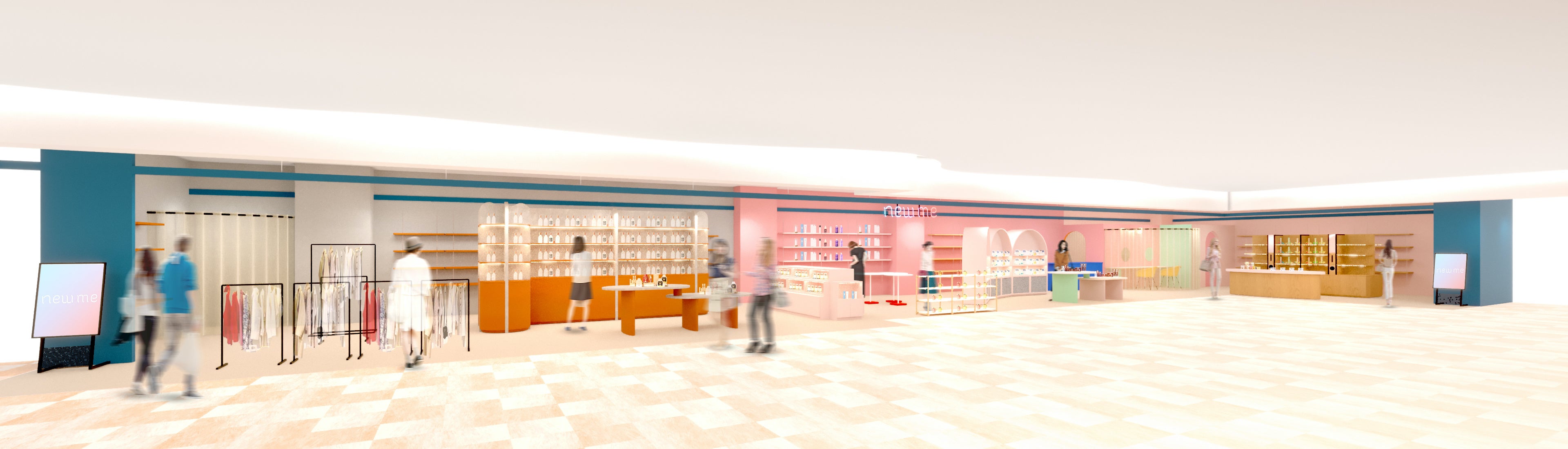 newme新宿マルイ店イメージ（newme提供）