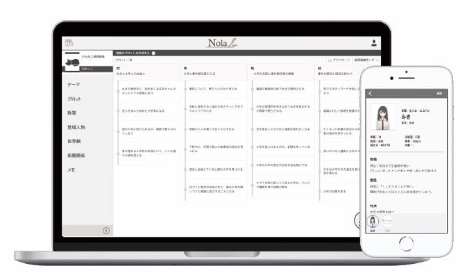 作家専用執筆ツール Nola -ノラ-