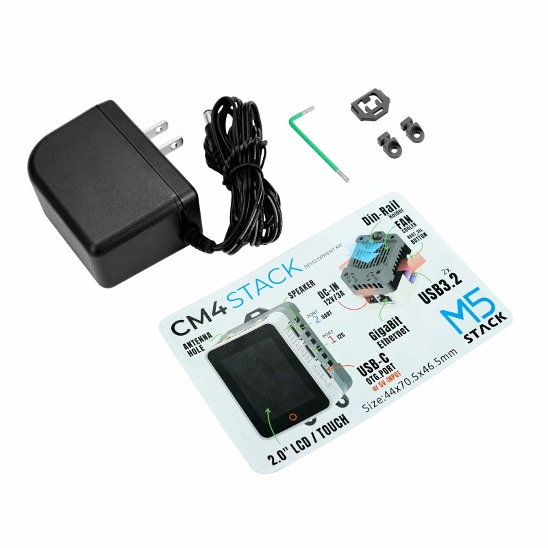 Raspberry Pi CM4搭載のM5Stack社開発ボード「M5Stack CM4Stack