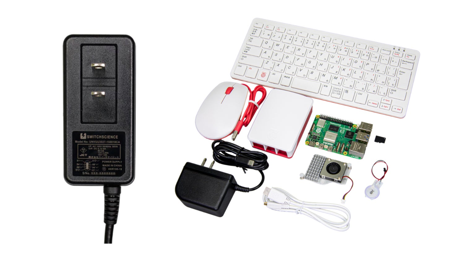スイッチサイエンス、待望のRaspberry Pi 5に最適なACアダプターと スイッチサイエンス、待望のRaspberry Pi 5に最適なACアダプターと