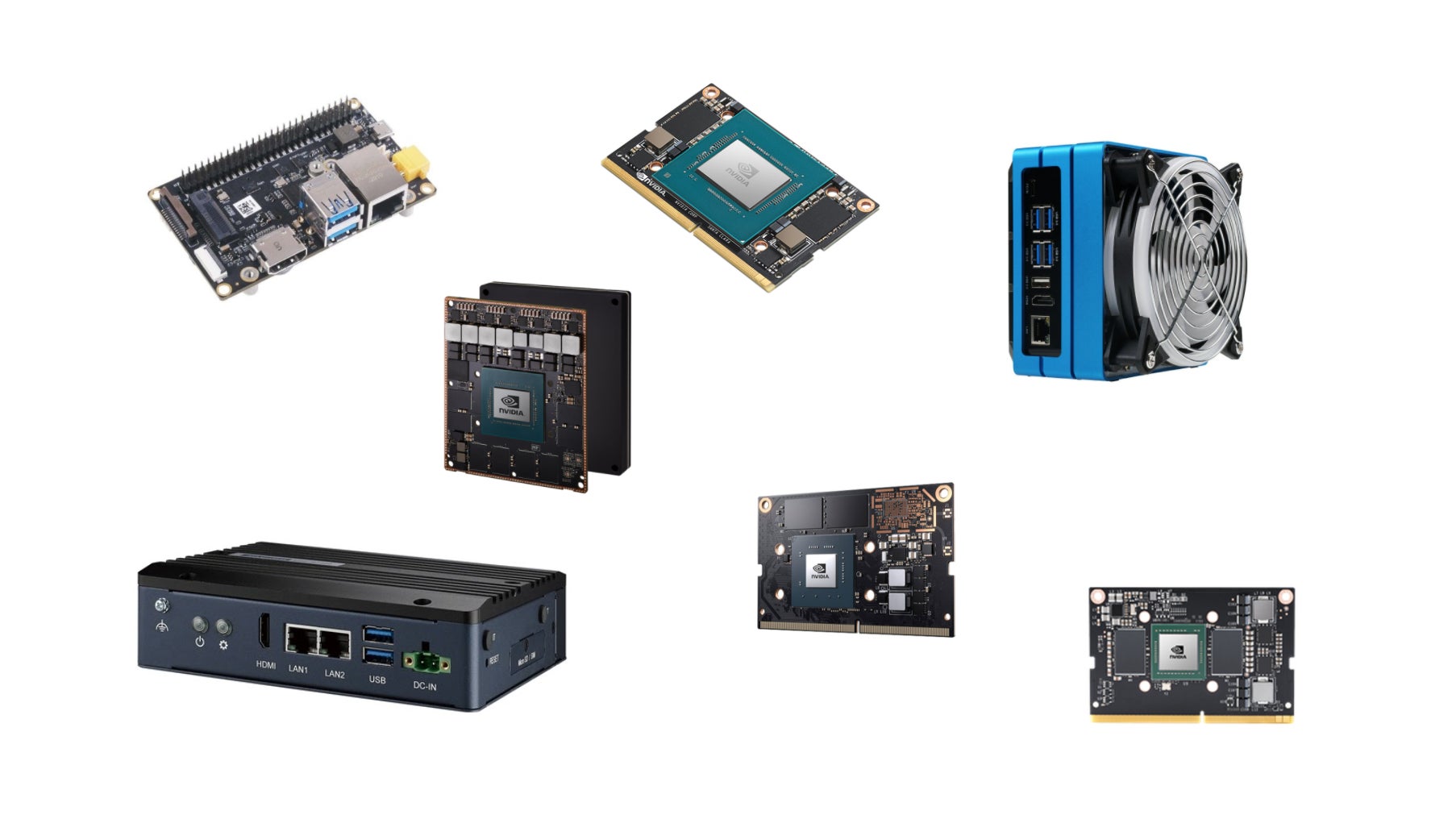 スイッチサイエンス 、NVIDIA社Jetsonシリーズ各種モジュールと スイッチサイエンス 、NVIDIA社Jetsonシリーズ各種モジュールと