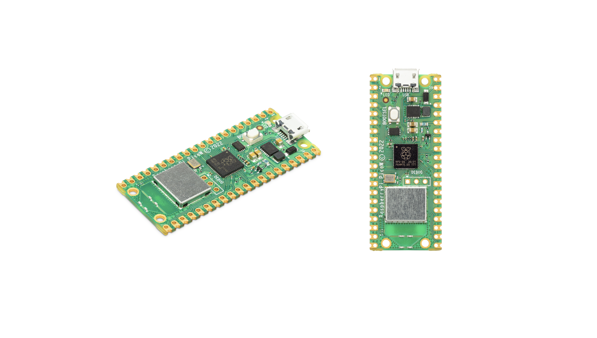 Raspberry Pi財団が無線接続機能搭載版を含む「Raspberry Pi Pico」新