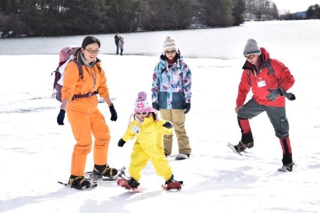 スノーシューの様子(イメージ）