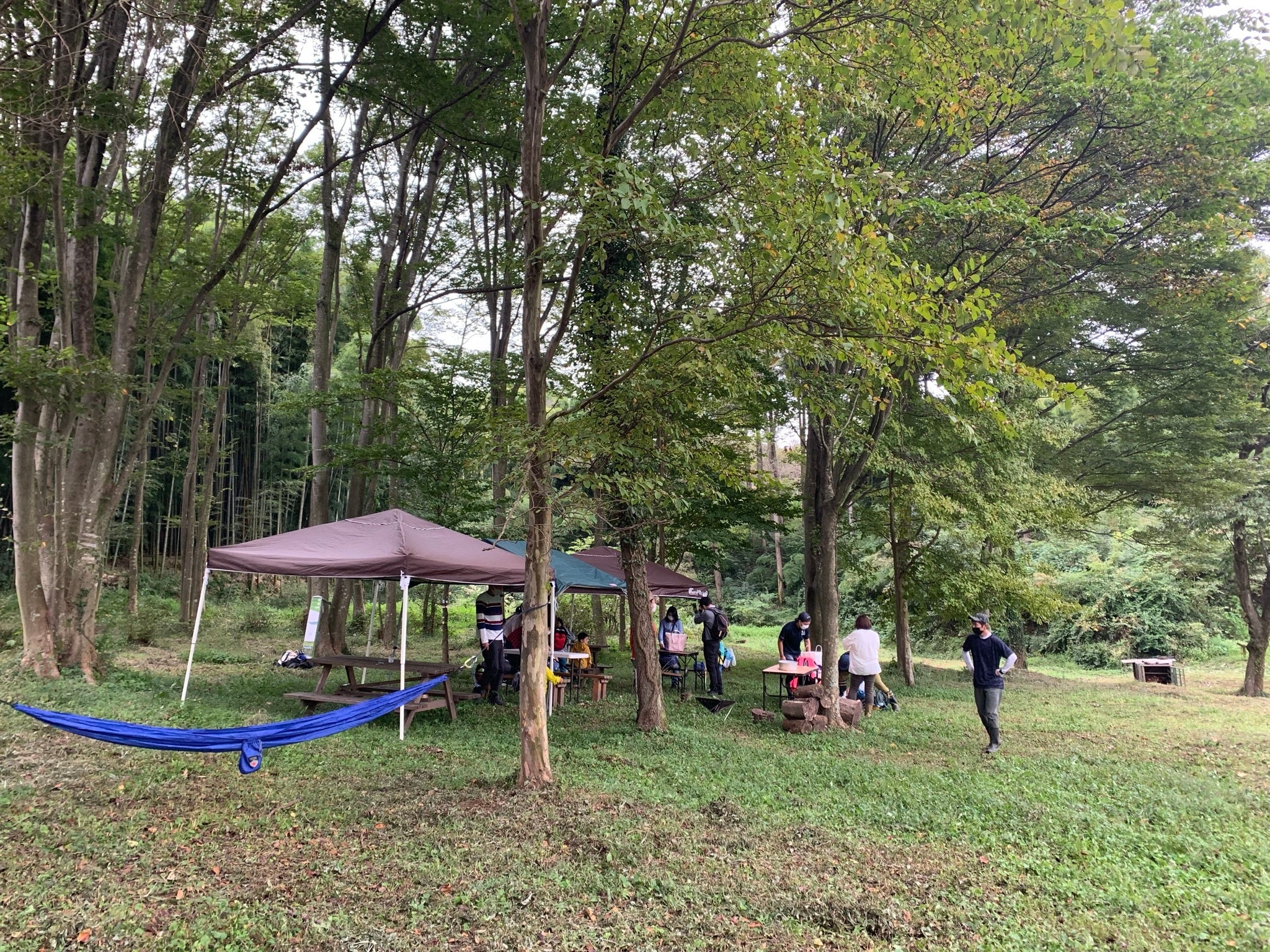 ▲ベースキャンプの様子