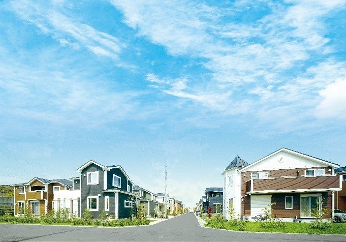 ソライエ清水公園アーバンパークタウンの街並み