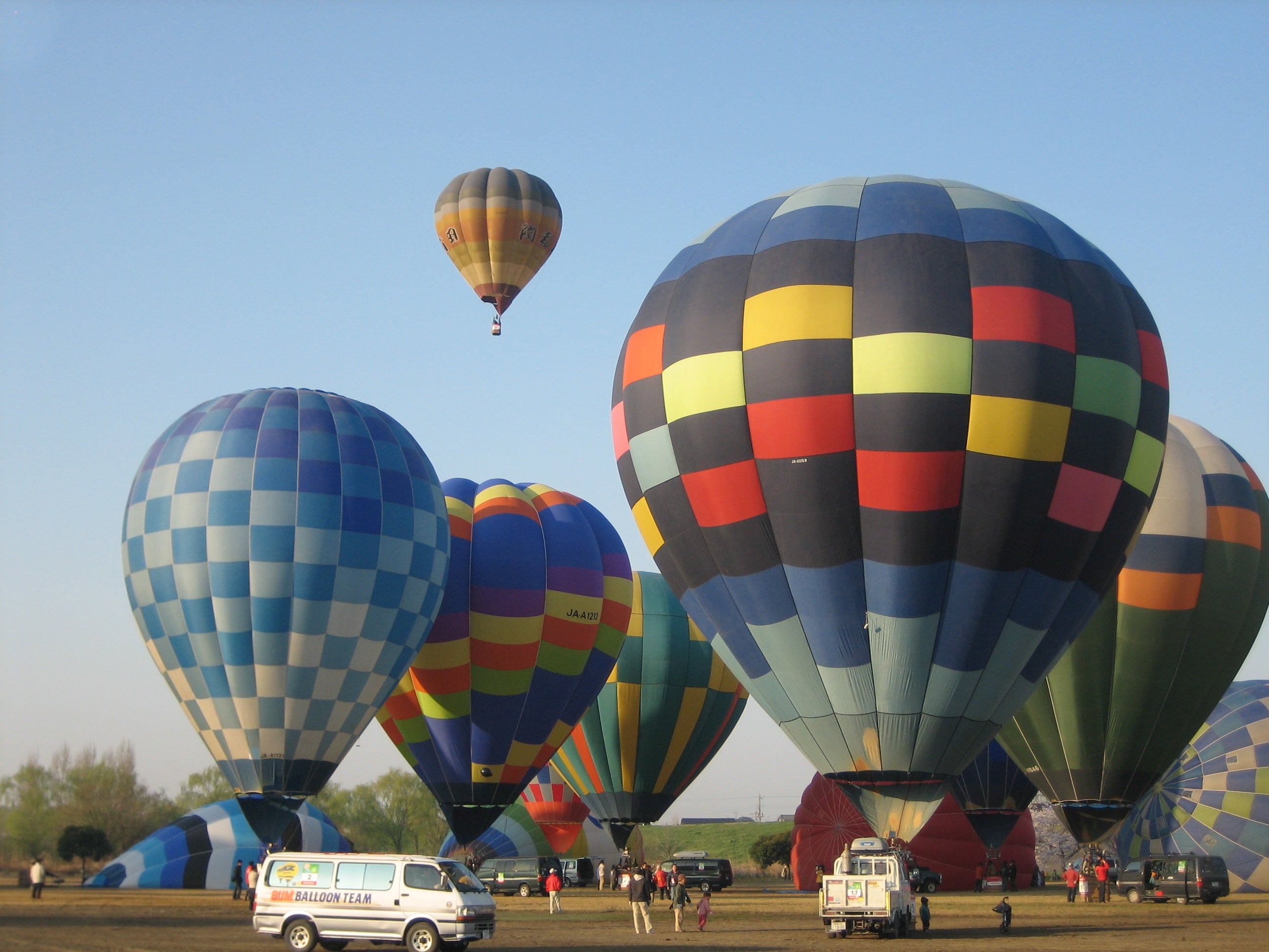 △渡良瀬遊水地 渡良瀬バルーンレース