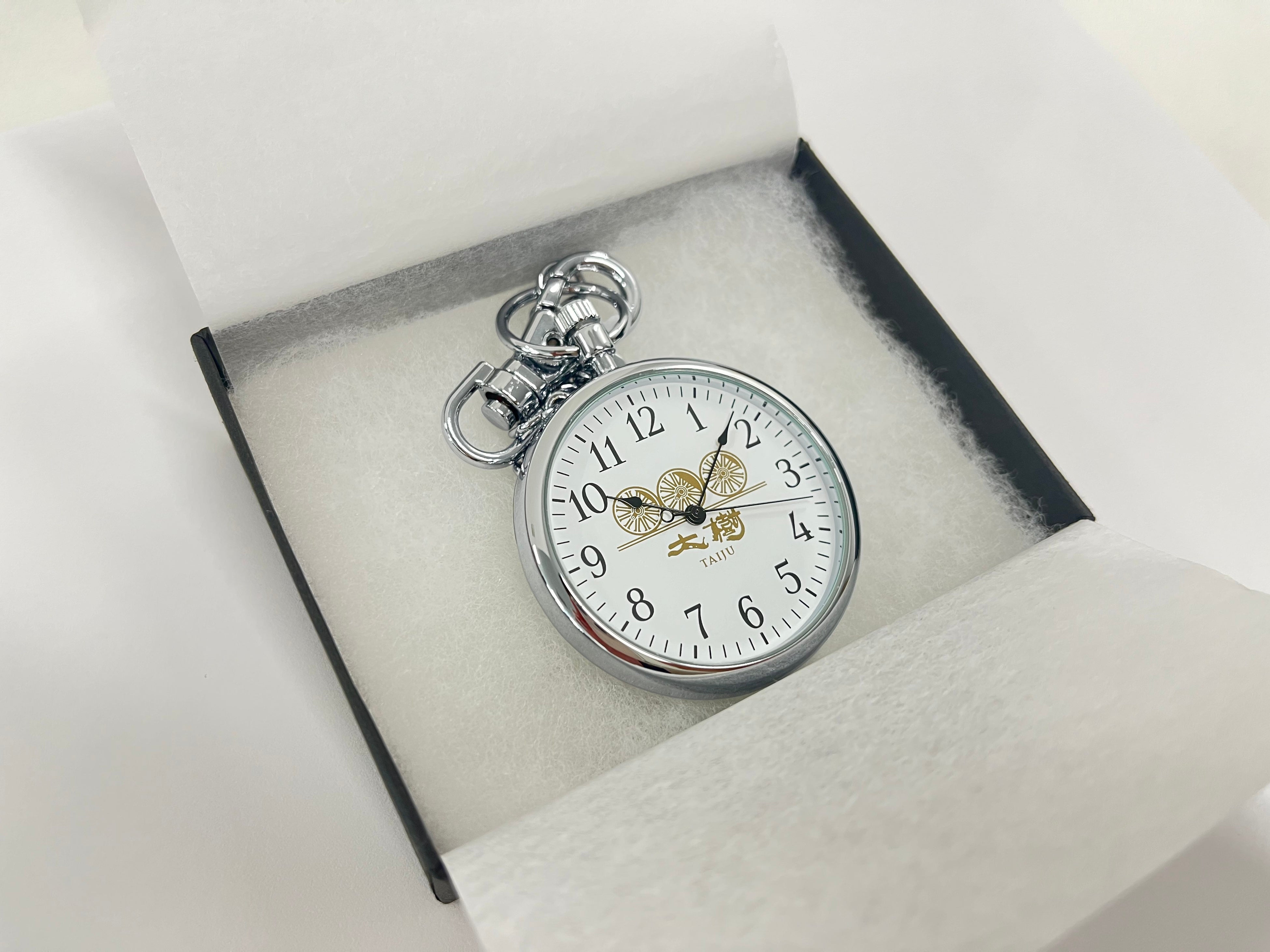 ▲参加記念品（懐中時計）