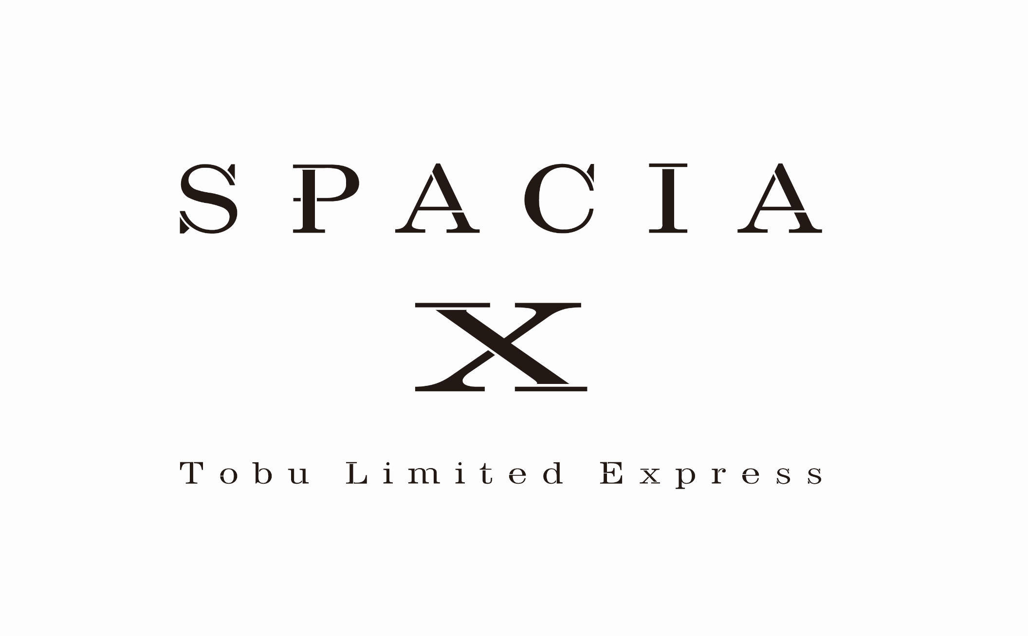 △ 「ＳＰＡＣＩＡ Ｘ」ロゴ