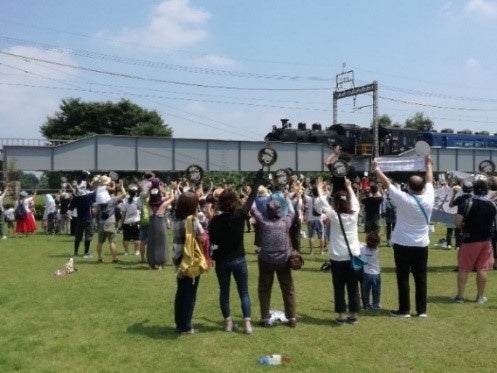 ▲過去のお出迎えの様子