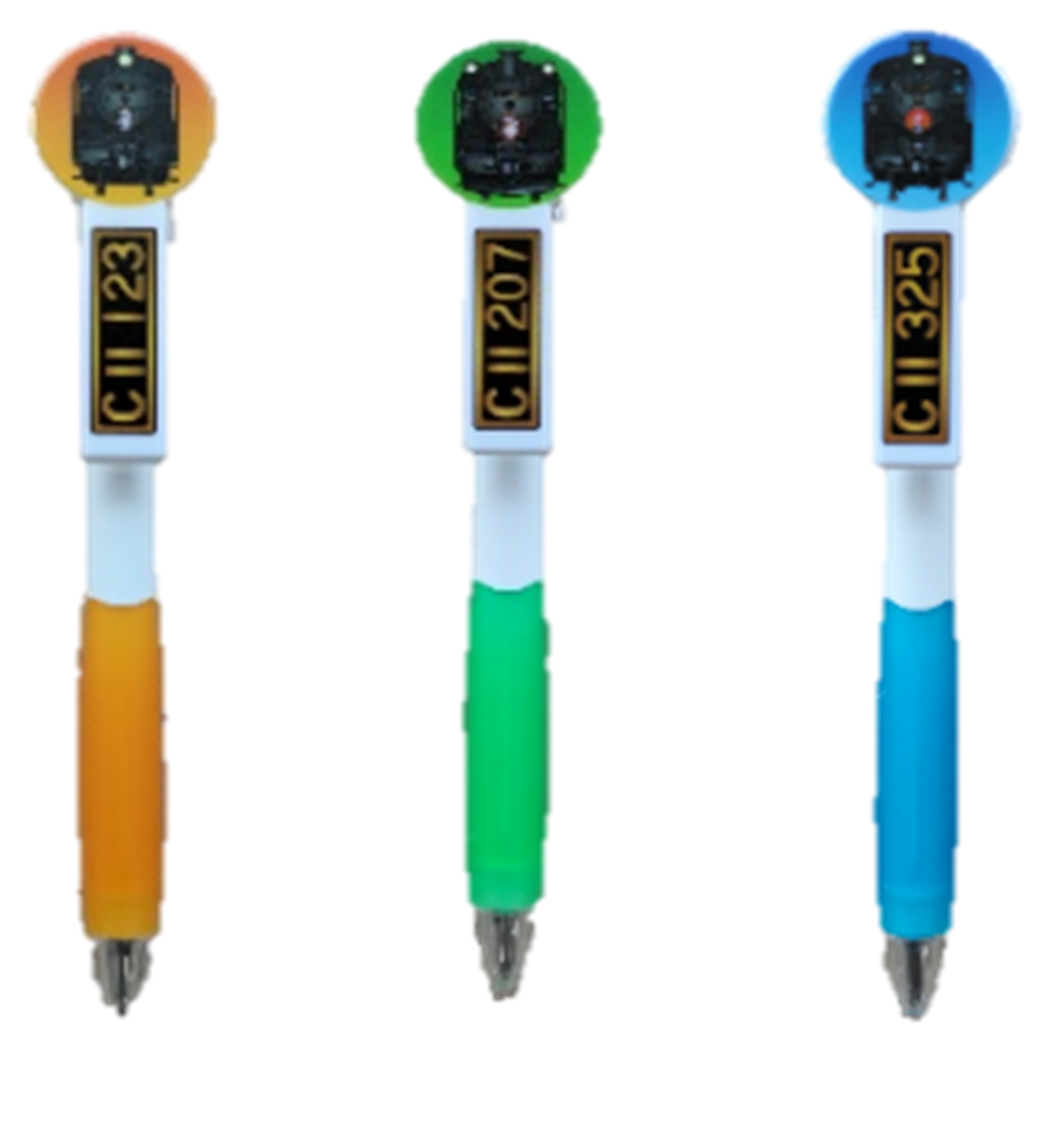 ▲ ＳＬ大樹ボールペン&nbsp; （グッズ例）