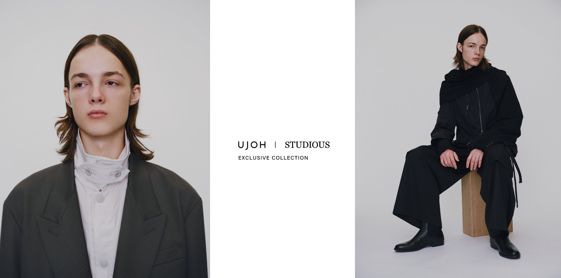 セレクトショップSTUDIOUSより人気ブランドUJOHとのコラボレーション セレクトショップSTUDIOUSより人気ブランドUJOHとのコラボレーション