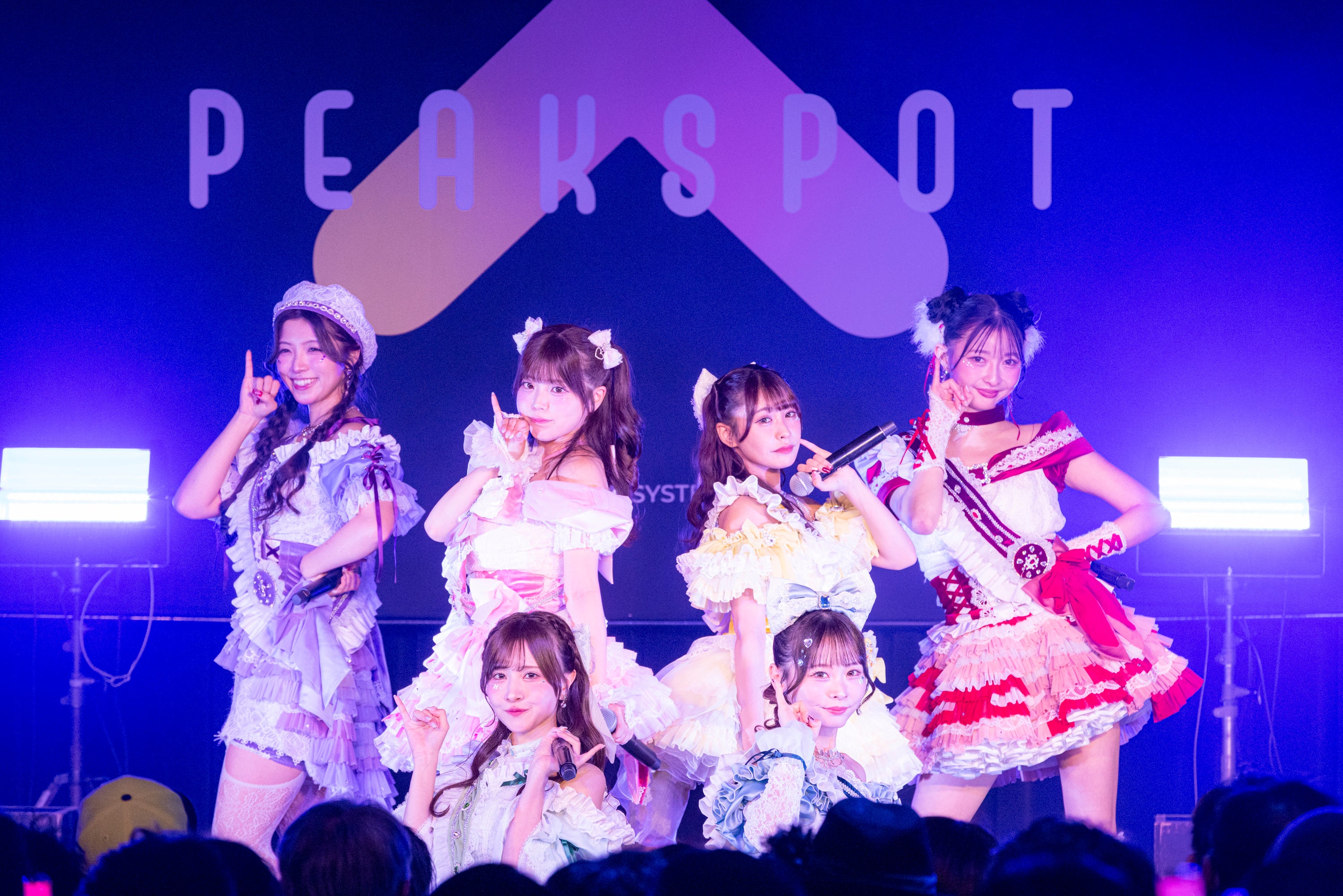 PEAK SPOT初主催ライブ『PEAK SPOT JOIN Vol.1』開催！Toi Toi Toi谷屋杏香「もっと成長していきたい」先輩&後輩グループとの共同ライブで胸の内を語る