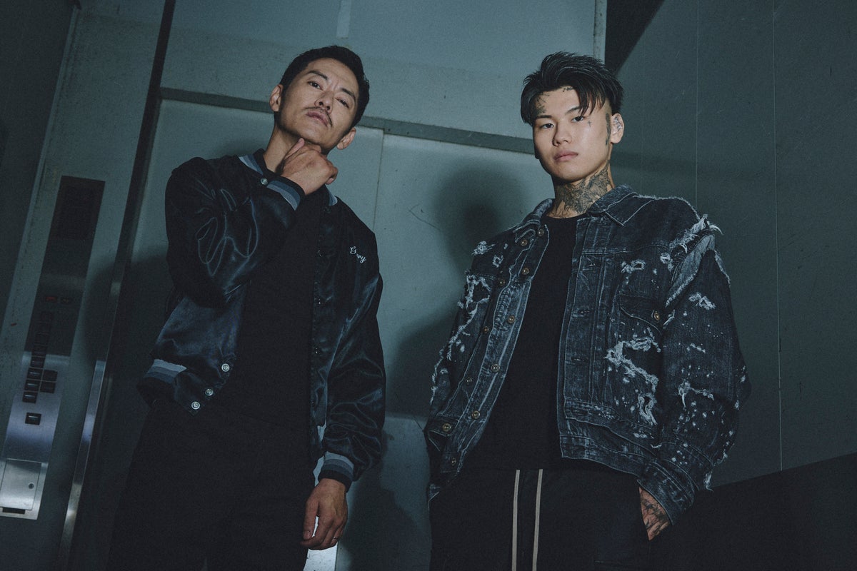 般若×19歳の新星Pxrge Trxxxperが本音トーク ABEMAドラマ『MOGURA』続編のW主演対談が公開