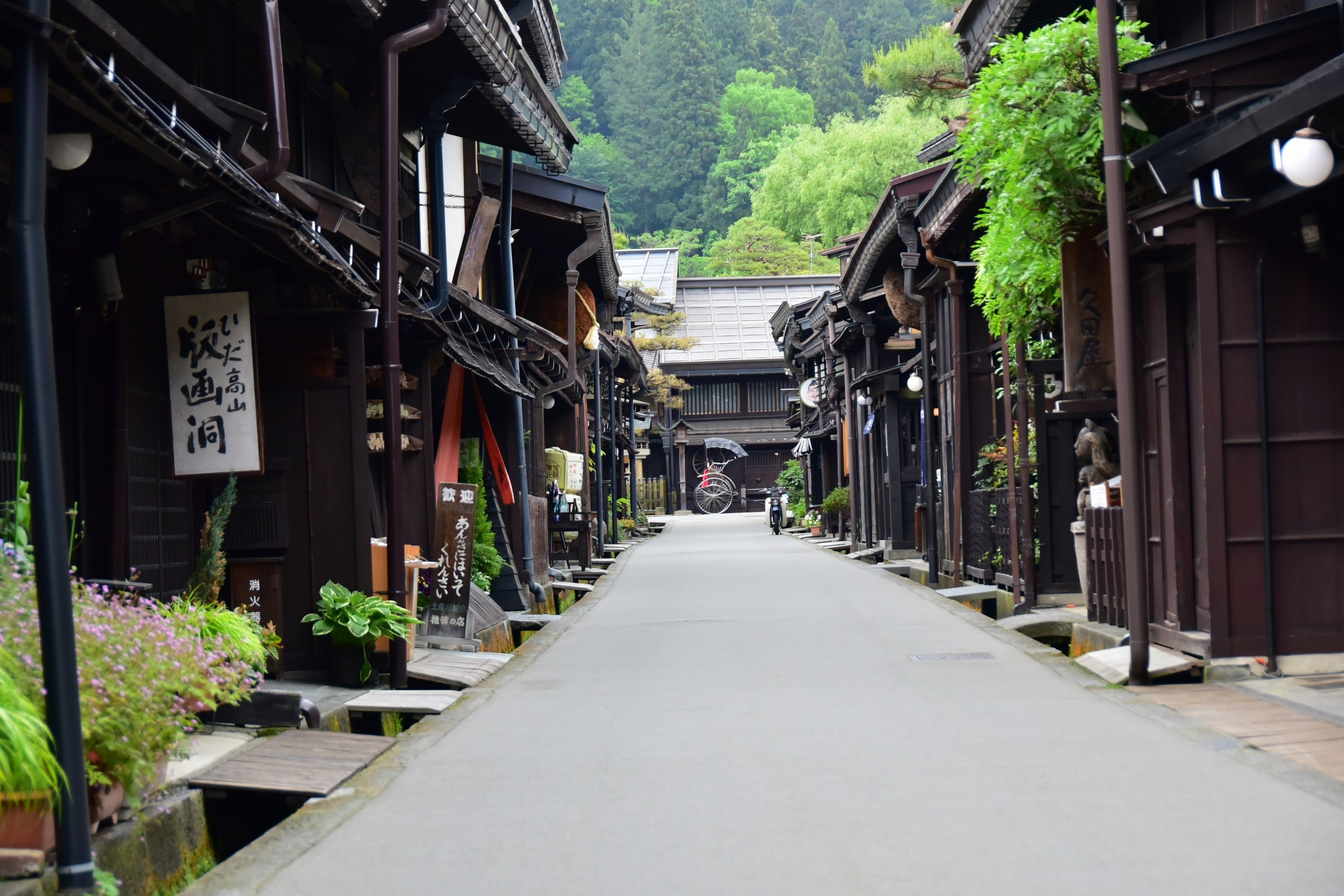 飛騨高山　古い町並み