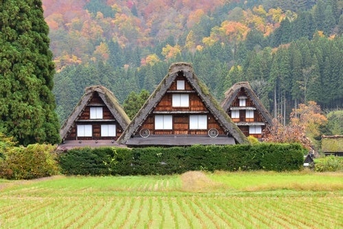秋の白川郷
