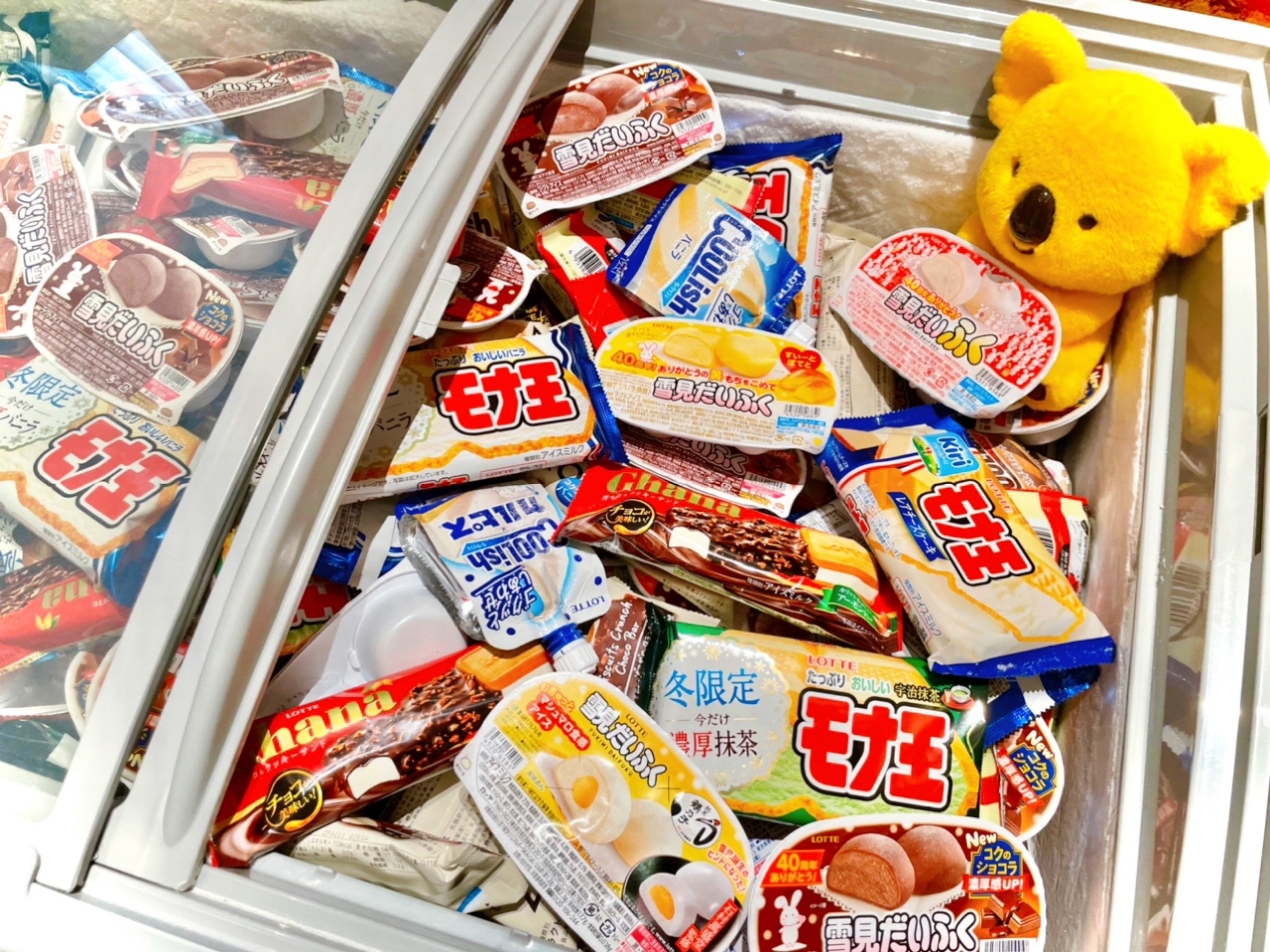 バリエーション豊かなアイスが食べ放題！