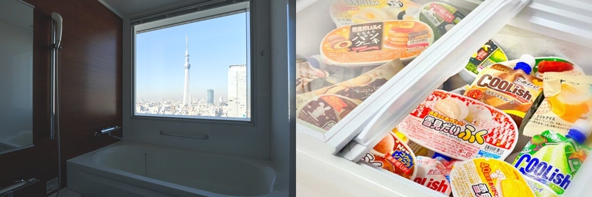 リュクシーバスルームとアイスストッカー