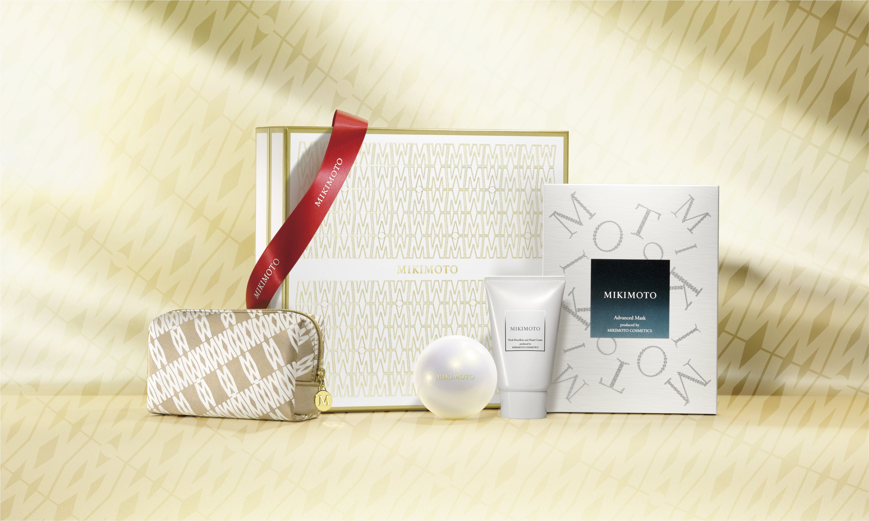 ミキモトコスメティック 新品未使用 セット売り 未使用・非売品】ミキモト バス・アメニティ3点セット MIKIMOTO