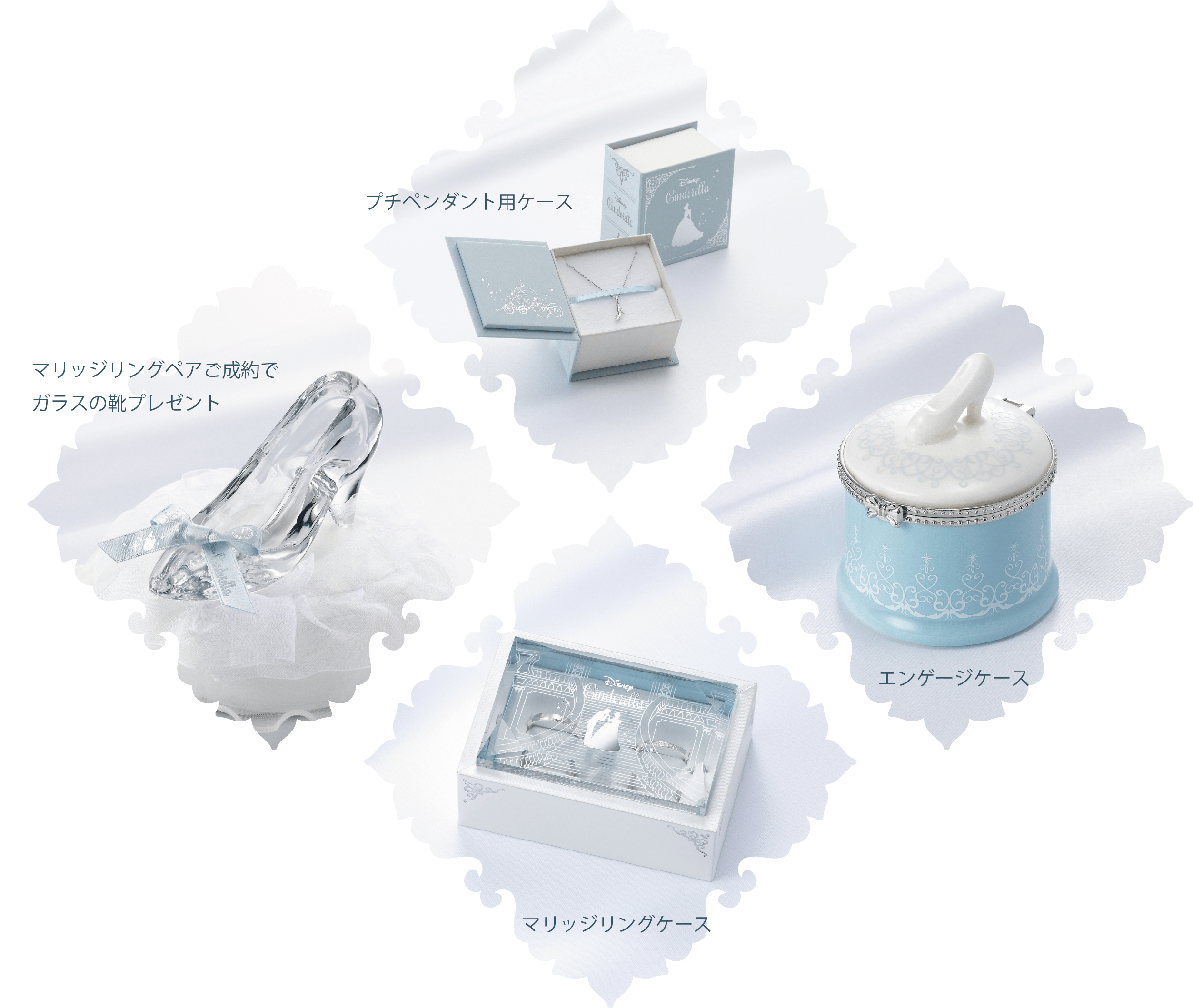 ディズニーアニメーション映画『シンデレラ』をモチーフにした