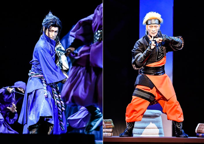 新作歌舞伎『ＮＡＲＵＴＯ－ナルト－』序幕（うちはマダラ＝猿之助）©岸本斉史 スコット／集英社・『NARUTO -ナルト-』歌舞伎パートナーズ