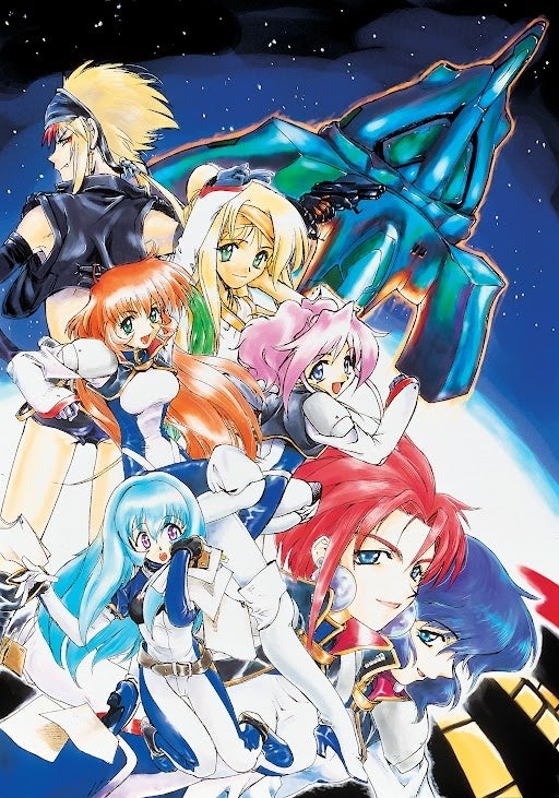 アニメ☆ガルフォース　セル画　エルザ＆ラミィ　原画付きだ 山口勝平さん、椎名へきるさん、平野文さん、岩田光央さんらから