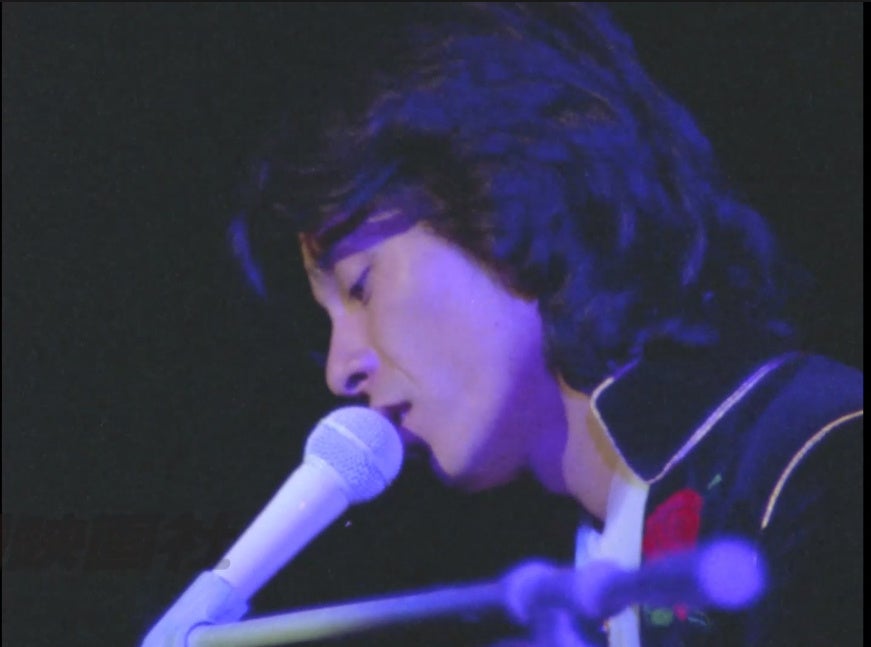 「西城秀樹　秘蔵映像！#1」映像提供：スポニチクリエイツ／毎日映画社