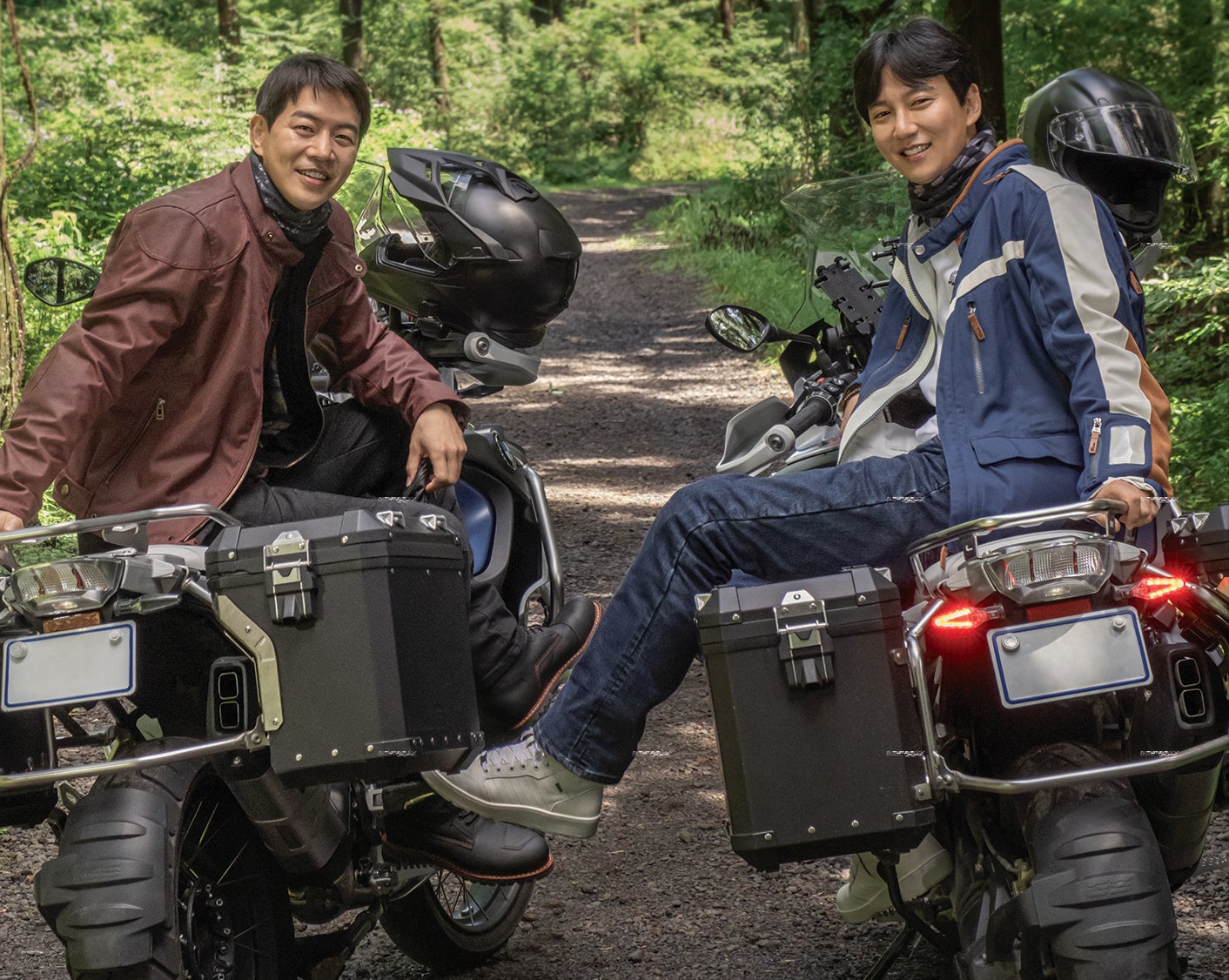 キム・ナムギル&イ・サンユンのバイク旅行記「キム・ナムギルの