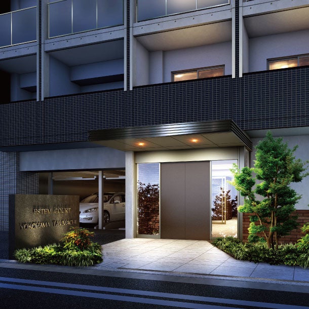 エステムコート横濱反町／エントランス