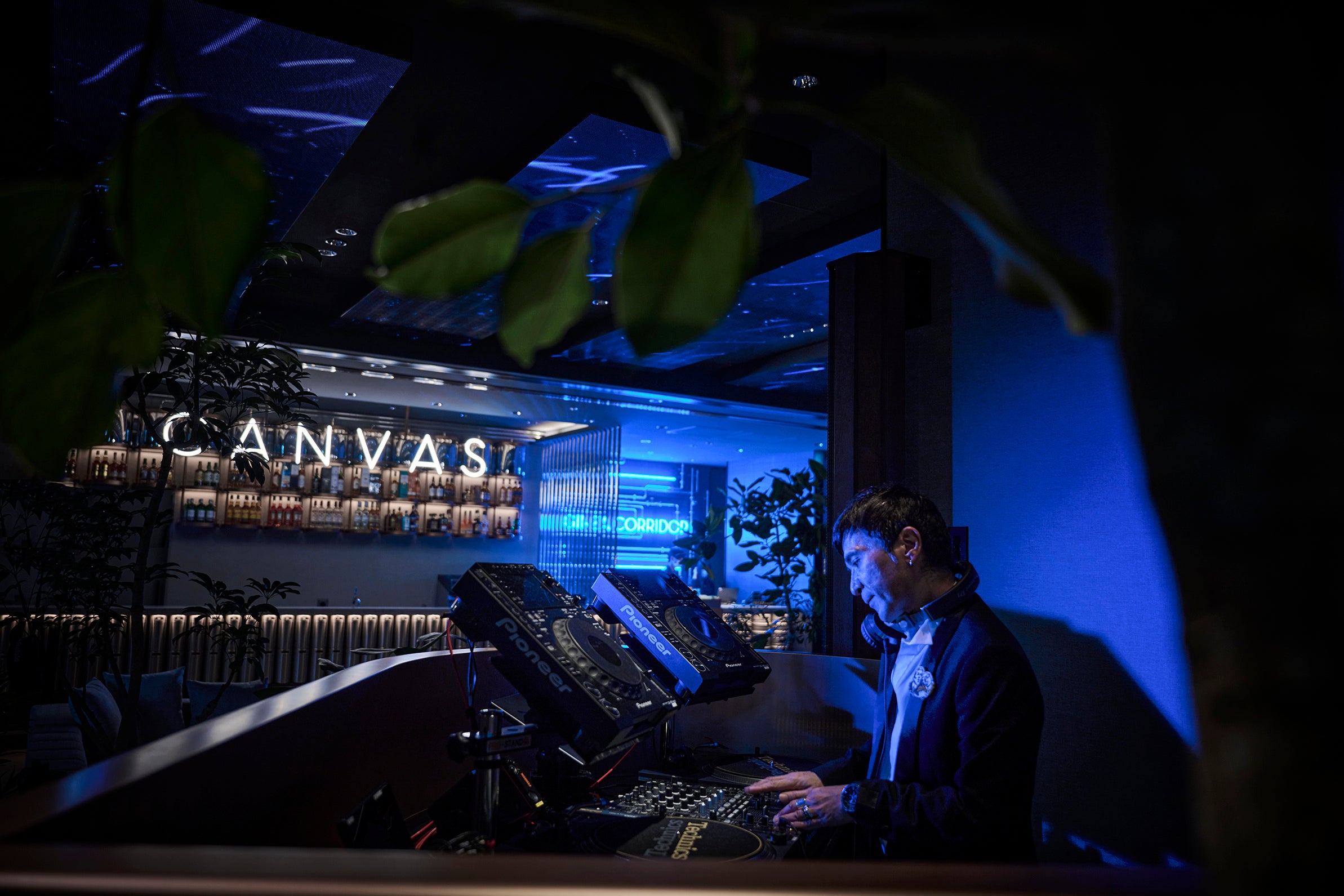 ▲キャンバスラウンジのサウンドプロデューサー　LAVA