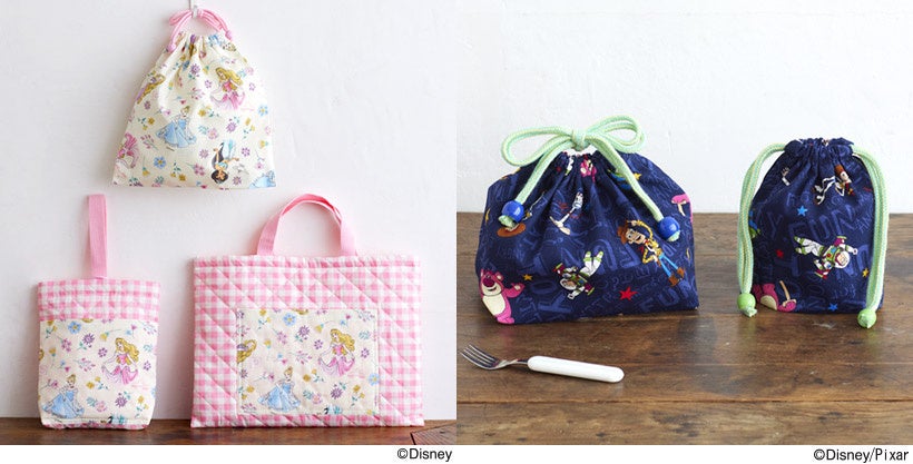 クラフトハートトーカイオリジナルデザイン　ディズニーキャラクター生地使用