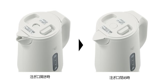 象印 電気ケトル 1.0L ペールホワイト CK-KA10-WM 象印:電気 象印 電気ケトル 1.0L ペールホワイト CK-KA10-WM 象印:電気