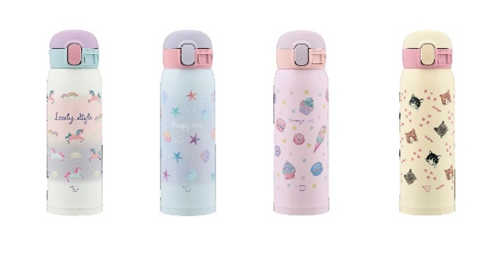 かわいい が好きな小学生向けステンレスマグにシームレスせんを搭載 デザイン性とお手入れ性を両立した ステンレスマグ Sm Wg48 新発売 象印マホービン株式会社のプレスリリース