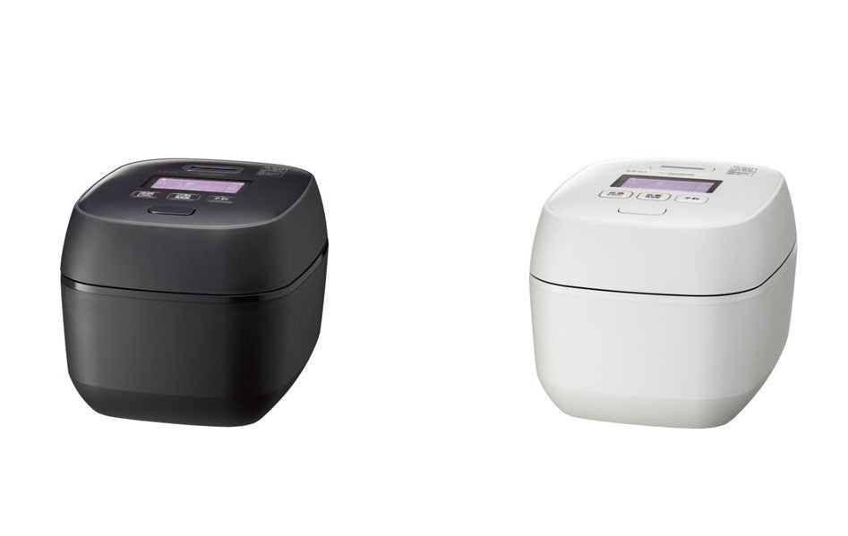 圧力 IH 炊飯ジャー「炎舞炊き」（NW-FA10 型） 左より、黒釉（くろゆう）、絹白（きぬしろ）