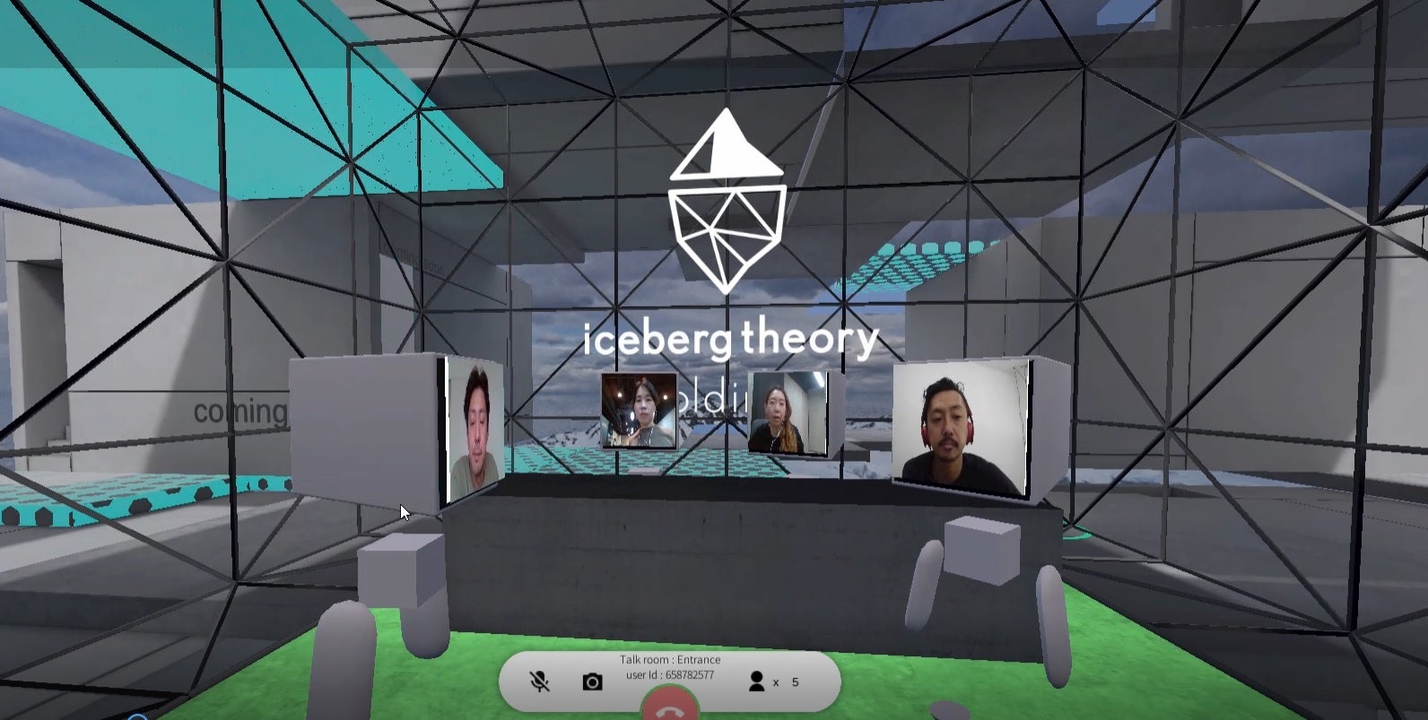 メタバース空間イメージ